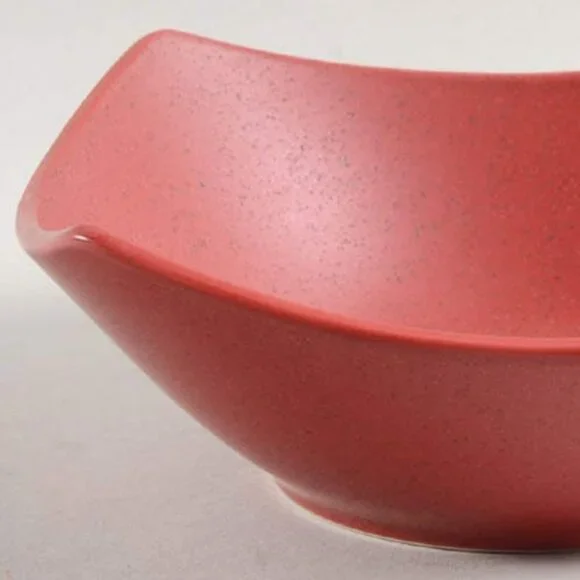 Noritake Colorwave Raspberry 7" Square Bowl - Picture 2 of 5